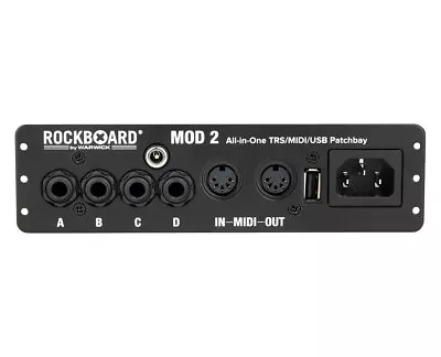 RockBoard MOD 2 1/4  MIDI & USB Pedalboard Patch Bay • $89.90