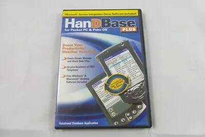 Macmillan HanDBase Plus For Pocket PC & Palm OS - Grade A (157595589X) • £99.99