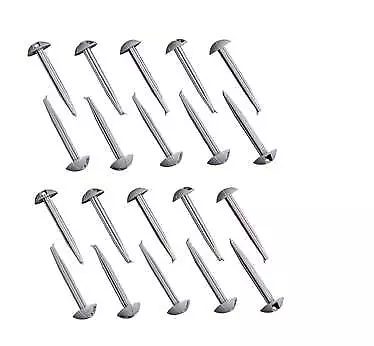 £6.33 • Buy Caravan Awning Tent Pack Of 20 Ground Sheet Pegs