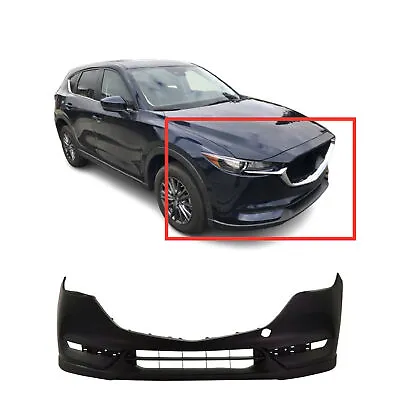 Primed Front Bumper Cover Fascia For 2017-2021 Mazda CX-5 Carbon GS GT GX Grand • $129.78