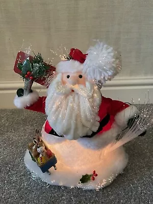 £30 • Buy Fibre Optic Santa With Sign