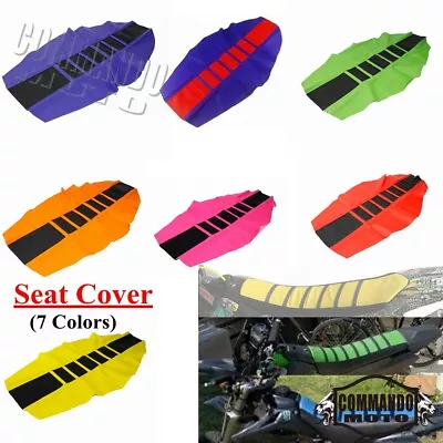 Soft Seat Cover For Honda Yamaha Suzuki KTM EXC SX YZF WRF CR KX KXF RM RMZ • $20.64