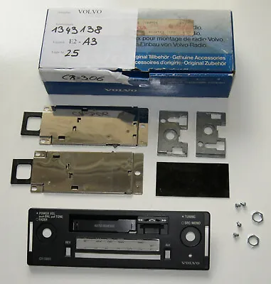 Volvo M/U Cassette Radio CR 306X CR 306 I Recessed Plates Bezel Original Packaging New • $29.04