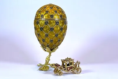 Official Faberge Imperial Coronation Egg With A Unique 20 Year History • $2750