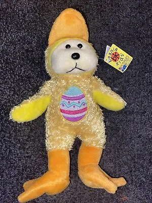 Skansen Beanie Kids Quackers The Duck Bear 2002 Retired Gift Easter • $5