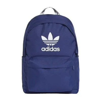 $39.95 • Buy Adidas Originals Adicolor 25L Backpack School/Work/Gym Blue-White FREE DELIVERY 