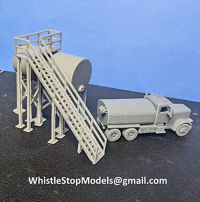 N Scale Water Or Fuel Tank And Truck N1082 • $19.95