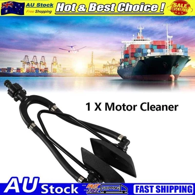 $30.30 • Buy Universal Rectangular Dual Water Feed Outboard Motor Flusher For Boat Marine