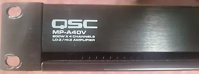 QSC MP-A40V Multi Channel FlexAmp Commercial Amplifier • $500