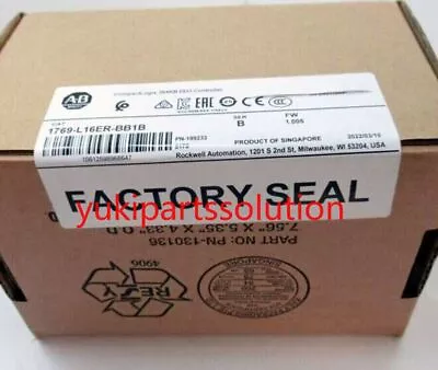 New Factory Sealed AB 1769-L16ER-BB1B SER A CompactLogix 384KB DI/O Controller • $999