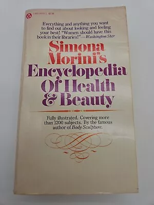 1977- Simona Morini's Encyclopedia Of Beauty And Health.    AE • $28