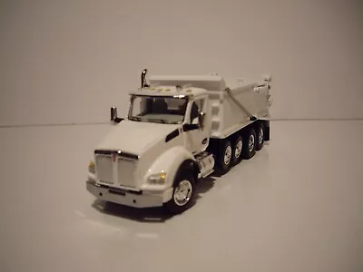 Dcp First Gear 1/64 White Kenworth T880 Quad-axle Rogue Dump Truck • $119.99