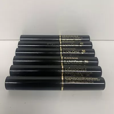 6 Lancome Definicils High-definition Mascara 01 Black /noir 0.07 Oz / 2.07 Ml Ea • $21.95