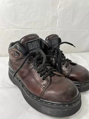 Dr. Martens Vintage 90s 9011  Brown Leather Chunky  Womens Size 7.5 • $74.25