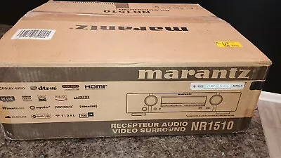 Marantz NR1510 Slim 5.2 Channel Home Theater Receiver Bluetooth And HEOS Black • $455.55