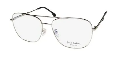 New Paul Smith Avery Glasses 01 Metal & Plastic 58-15-145 Italy Shield Mens • $84.95