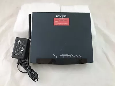 Motorola Netopia 3347-02-1002 4 Port DSL Wireless Modem Router • $13