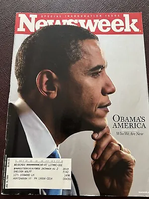 $5.99 • Buy Newsweek Magazine Barack Obama January 26, 2009 - Special Inauguration Issue USA