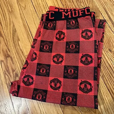 NEW Mens Manchester United FC Pajama Pants - Small MUFC • $14.99