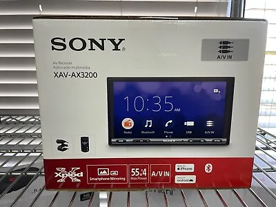 Authentic Sony Xav-ax3200 6.95  Media Car Stereo With Apple Carplay Android Auto • $339.95