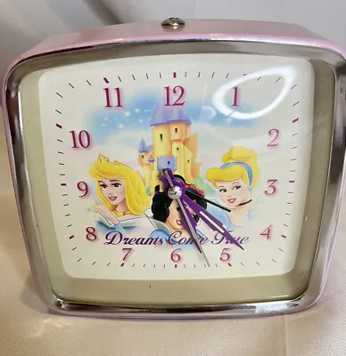 $10 • Buy Disney Princess Vintage Pink Clock 