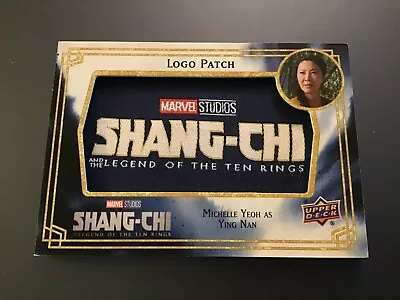 Upper Deck Shang-Chi Logo Patches Michelle Yeoh As Ying Nan #SCP-3 • $8.99