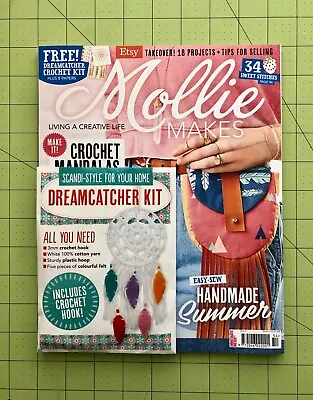 Mollie Makes Magazine # 54 With Dreamcatcher Kit • $10