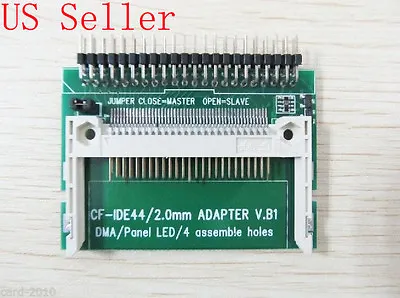 CF Compact Flash Card To 44pin IDE HDD SSD UDMA Adapter • $7.50