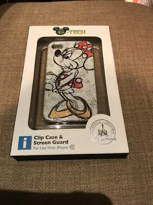 Disney Parks D-Tech Minnie Mouse Sketch Drawing IPhone 4/s Case Holder • $19.95