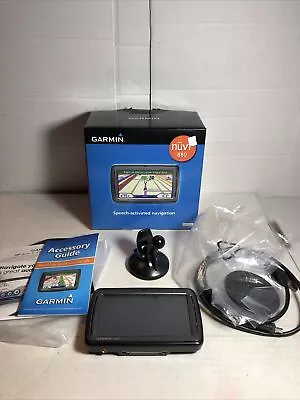 Garmin Nuvi 880 AM BLK Bluetooth 4.3  GPS W/ Voice Recognition MSN Direct Tested • $5.99