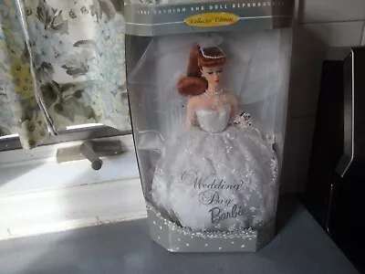 New In Box Mattel Gorgeous 1996 Redhead Repro Of 1961 Barbie Wedding Day • $29