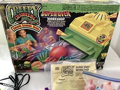 Vintage Creepy Crawlers Super Oven Workshop And Creature Creator • $50