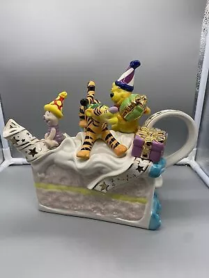 Vintage RARE  Pooh Ceramic  Limited Edition Disney Showcase Cardew Studio Sign • $504.12