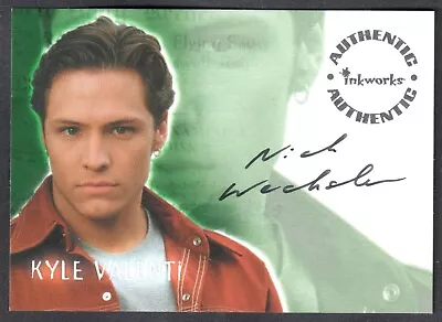 ROSWELL TV SERIES (Inkworks/2000) AUTOGRAPH CARD #A4 NICK WECHSLER ABC REVENGE • $12