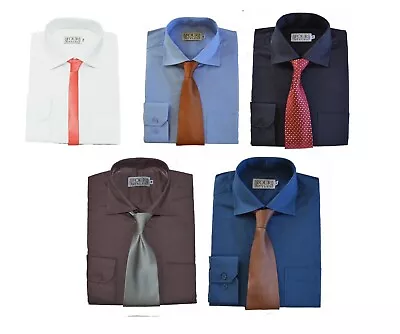 100% Oxford Cotton Long Sleeves Men Shirts In Five Colors. Size: M L Xl. Bnwt • $17.99