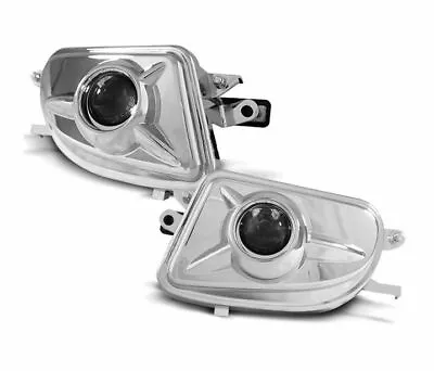 Fog Lights For MERCEDES W210 SLK R170 CLK W208 Saloon Estate Chrome • $102.31