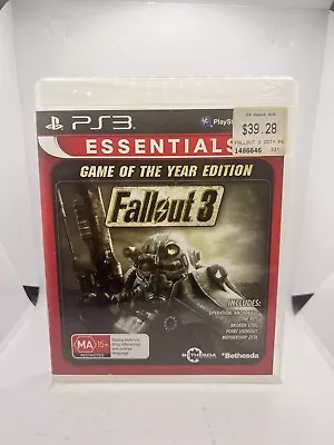 Fallout 3 Game Of The Year Edition - PS3 - PAL • $17.10
