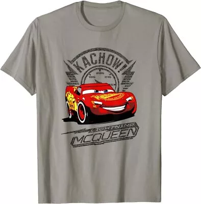 Cars Lightning McQueen Kachow! Retro Shot T-Shirt • $16.99