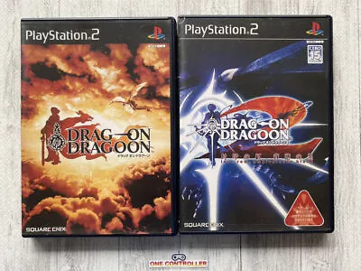 SONY PlayStation 2 PS2 Drag-On Dragoon 1 & 2 Set From Japan • $78.84