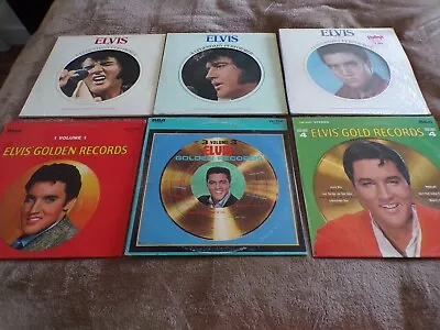 Elvis Presley Vinyl Records Lot Of 6 LP's • $49