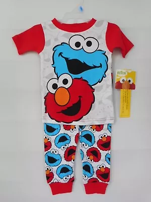 Sesame Street Elmo Pajama Set Toddler Boys Various Sizes NWT • $10.99