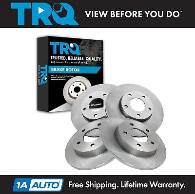 TRQ Disc Brake Rotor Front & Rear Kit Of 4 For 04-13 Mazda3 Mazda 3 2.0L • $144.95