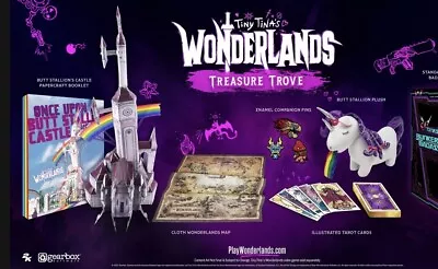 *RARE* Tiny Tina's Wonderlands Treasure Trove Collectible Box (NO GAME INCLUDED) • $45