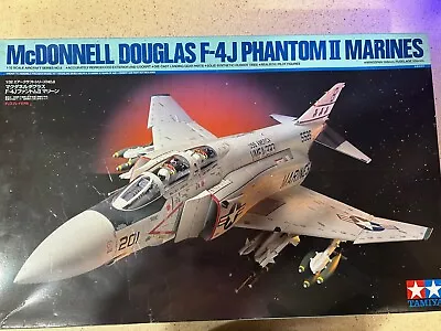 1/32 Scale Tamiya F-4J Phantom II Marines Plastic Model Kit • $71