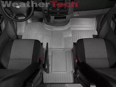 WeatherTech Floor Mats FloorLiner For MB/Dodge Sprinter - 1st Row - Grey • $251.90