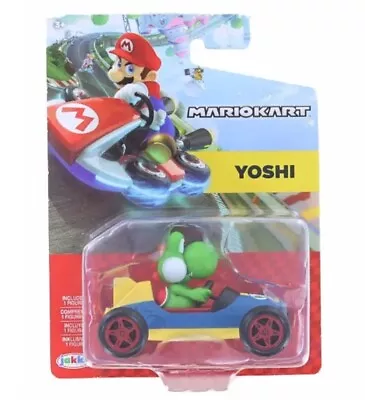 Mario Kart Yoshi Vehicle Figure Jakks Pacific 2021 - Brand New - FREE Postage • £8.99