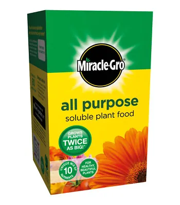 Miracle-Gro All Purpose Soluble Plant Food 500g Helps Grow Plants Twice As Big  • £8.19