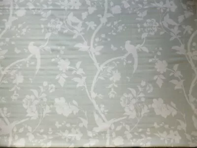 LAURA ASHLEY Oriental Garden Eau De Nil Fabric 1.6 Meters  • £34