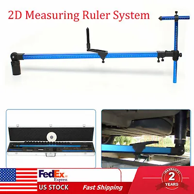 Auto Body Frame Machine 2D Measuring Ruler System High-precision W/ 3D Adapter • $155