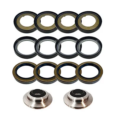 2.5 Ton Rockwell Axle 4 Hub Reseal Package W/ Billet Tube Seals M35 M35A1 M35A2 • $236.99